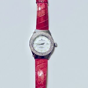 Ladies Technomarine Techno Diamond Day Date Quartz Watch